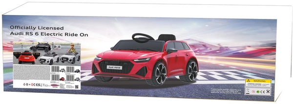 Coche Infantil Ride-on Audi RS 6 2,4GHz Gris 12V